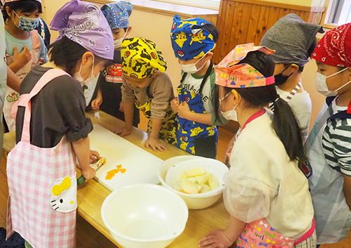 食育に力を入れています 写真